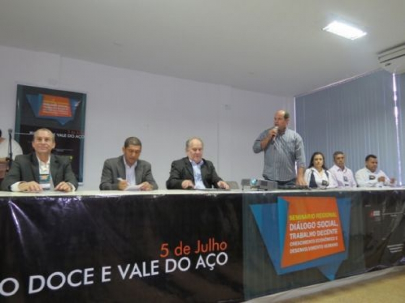 Sindicomércio participa do Seminário Regional Diálogo Social, Trabalho Decente